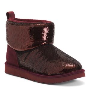 UGG ❤️‍🔥 CLASSIC MINI MIRROR BALL BOOTS NWT SIZE 7